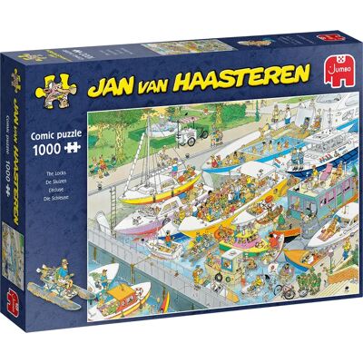 Jan van Haasteren Vattenlås 1000-bitars pussel Jan van Haasteren Vattenlås 1000-bitars pussel