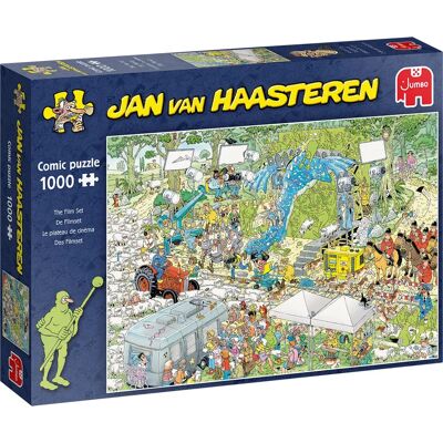 Jan van Haasteren The Film Set 1000 pcs Puzzle - Jigsaw puzzle Jan van Haasteren The Film Set 1000 pcs Puzzle - Jigsaw puzzle