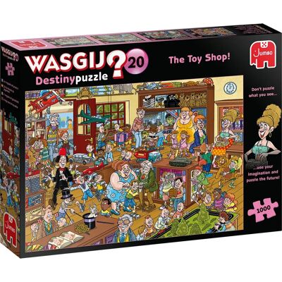 Jumbo Wasgij Destiny 20 Sklep z Zabawek Puzzle 1000 Elementów Jumbo Wasgij Destiny 20 Sklep z Zabawek Puzzle 1000 Elementów
