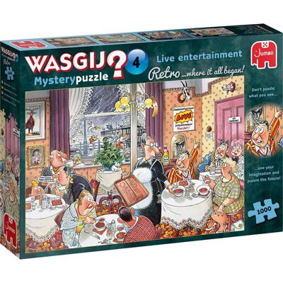 Graham Thompson Wasgij Retro Mystery 4 Live Entertainment - Jigsaw Puzzle Graham Thompson Wasgij Retro Mystery 4 Live Entertainment - Jigsaw Puzzle
