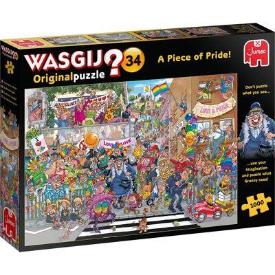 Wasgij 34 A Piece of Pride - Jigsaw Puzzle Wasgij 34 A Piece of Pride - Jigsaw Puzzle