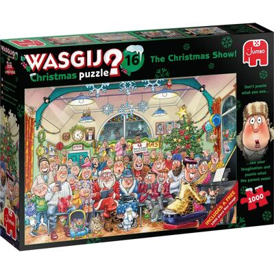 Jumbo Wasgij Christmas 16 2 x1000pcs Puzzle - Christmas Scene Jumbo Wasgij Christmas 16 2 x1000pcs Puzzle - Christmas Scene