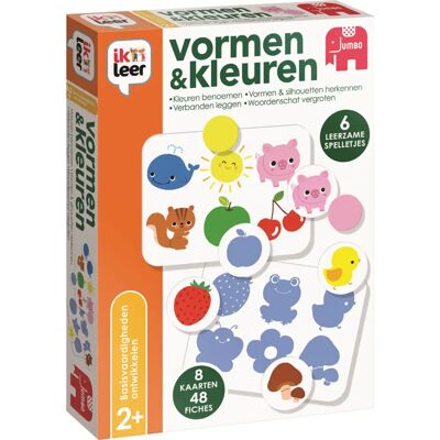 Jumbo Lärspel - Formar Färger Jumbo Lärspel - Formar Färger