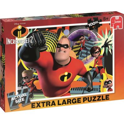 Disney Les Incroyables 2 - Puzzle 100 XL - Jigsaw - Dessins animés Disney Les Incroyables 2 - Puzzle 100 XL - Jigsaw - Dessins animés