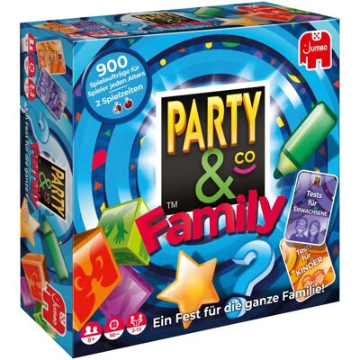 Party & Co. Familjespel - Roligt sällskapsspel för 4-20 spelare Party & Co. Familjespel - Roligt sällskapsspel för 4-20 spelare