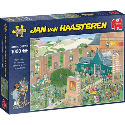 Jan van Haasteren Le Marché de l'Art 1000 pièces Puzzle - Puzzles - Publicité Jan van Haasteren Le Marché de l'Art 1000 pièces Puzzle - Puzzles - Publicité