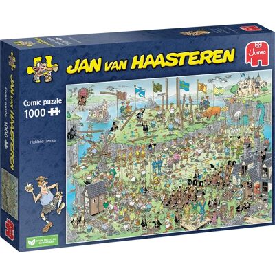 Jan van Haasteren Highland Games Puzzle 1000 pièces - Puzzle Jan van Haasteren Highland Games Puzzle 1000 pièces - Puzzle
