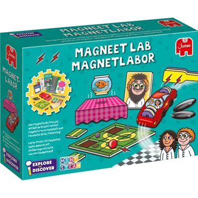 Jumbo Labor Magnético - Kit de Experimentos con 9 Pruebas Jumbo Labor Magnético - Kit de Experimentos con 9 Pruebas