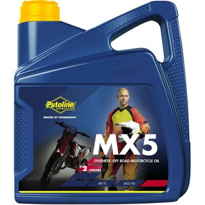 Aceite de moto Putoline MX 5 Azul - Aceite para Motocross Aceite de moto Putoline MX 5 Azul - Aceite para Motocross