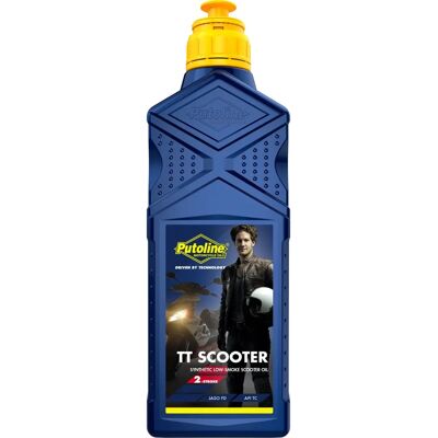 Putoline TT Scooter - Huile 2T Synthétique - 1L - Publicité Putoline TT Scooter - Huile 2T Synthétique - 1L - Publicité