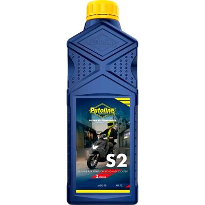 Putoline S2 Bleu 1L - Huile moteur - Publicité Putoline S2 Bleu 1L - Huile moteur - Publicité