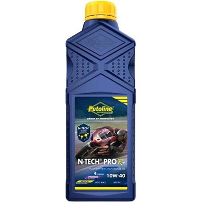 Huile moto Putoline N-Tech Pro R+ 4T - Huile synthétique - Publicité Huile moto Putoline N-Tech Pro R+ 4T - Huile synthétique - Publicité