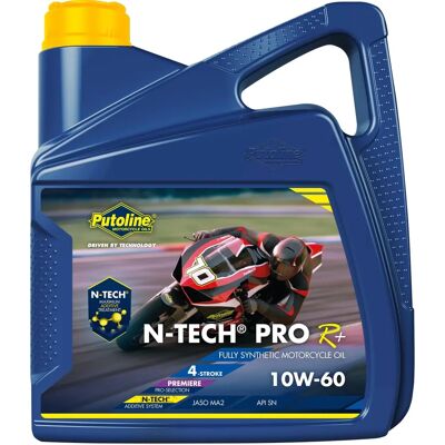 Olio PUTOLINE 4T N-Tech Pro R 4L Sintetico 10W60 Olio PUTOLINE 4T N-Tech Pro R 4L Sintetico 10W60