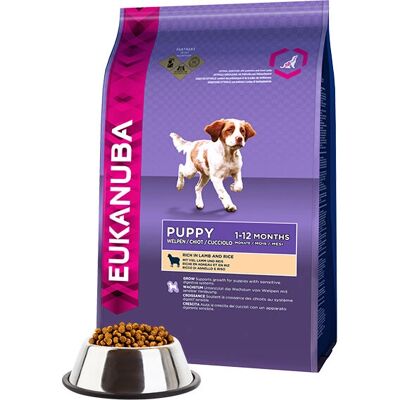 Eukanuba Cachorro Cordero y Arroz - 12kg Eukanuba Cachorro Cordero y Arroz - 12kg