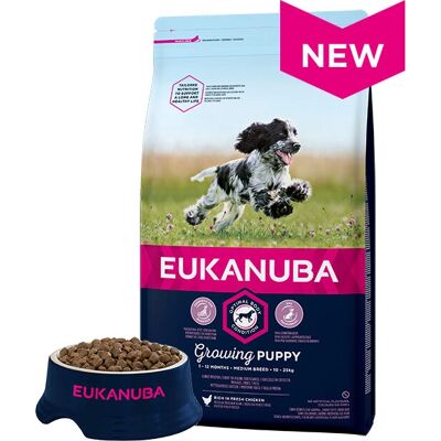 Eukanuba Puppy Medium - Publicité Eukanuba Puppy Medium - Publicité