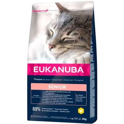 Eukanuba Senior Kurczak Karma dla kotów 2 Kg Eukanuba Senior Kurczak Karma dla kotów 2 Kg
