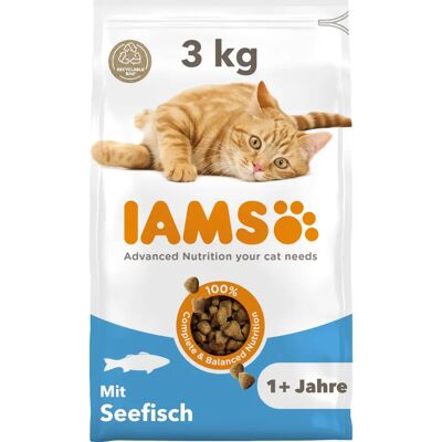 IAMS Vitality Voksen Ocean Fish Tørrfôr - 3kg IAMS Vitality Voksen Ocean Fish Tørrfôr - 3kg