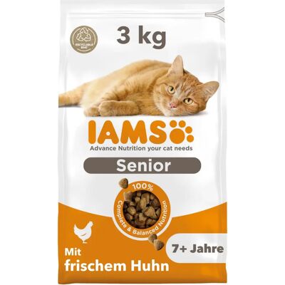 IAMS Katt for Vitalitet Senior 7+ Kylling - 3 kg IAMS Katt for Vitalitet Senior 7+ Kylling - 3 kg