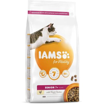 IAMS Vitality Senior 2kg - Cat Food IAMS Vitality Senior 2kg - Cat Food