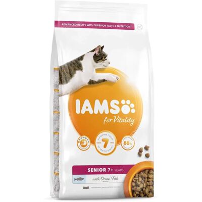 IAMS Senior Cat Food Ocean Fish - Cat Food IAMS Senior Cat Food Ocean Fish - Cat Food