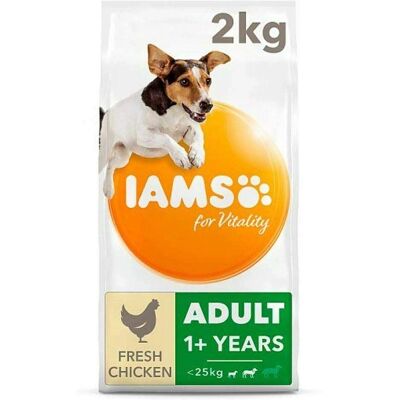 IAMS Vitality Small & Medium Dog Food - Chicken 2kg IAMS Vitality Small & Medium Dog Food - Chicken 2kg