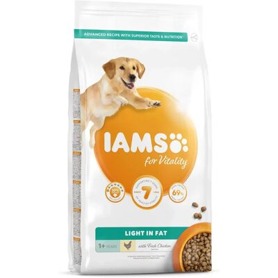 IAMS Vitality Light in Fat Dog Food - 2kg IAMS Vitality Light in Fat Dog Food - 2kg