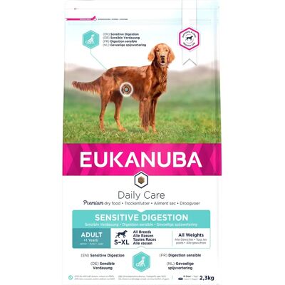 Eukanuba Daily Care Adult Sensitive Digestion Trockenfutter - 2,3 kg Eukanuba Daily Care Adult Sensitive Digestion Trockenfutter - 2,3 kg