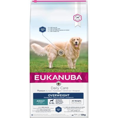 Eukanuba Daily Care Overweight Adult Dog Dry - 12kg Eukanuba Daily Care Overweight Adult Dog Dry - 12kg