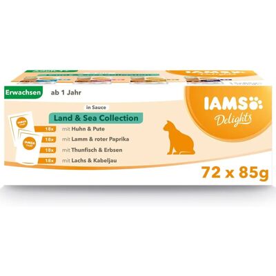 IAMS Merk Model - Vlees & Vis Variëteit - Kattenvoer IAMS Merk Model - Vlees & Vis Variëteit - Kattenvoer