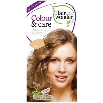 Hair Wonder Farbe und Pflege 7 mittelblond - Haarfarbe Hair Wonder Farbe und Pflege 7 mittelblond - Haarfarbe