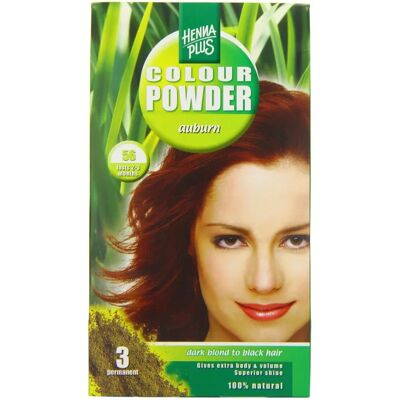 Henna Plus Farb Pulver 56 auburn - Haarfarbe Henna Plus Farb Pulver 56 auburn - Haarfarbe