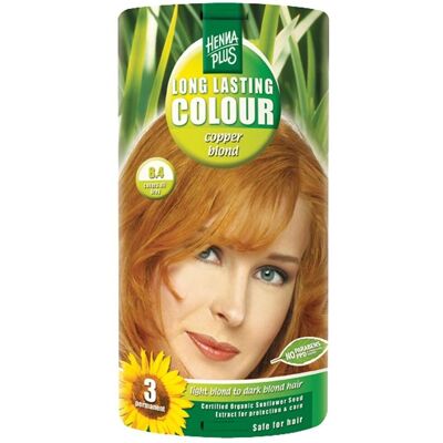 HennaPlus Blond Cuivré Color Durable - Coloration Capillaire - Publicité HennaPlus Blond Cuivré Color Durable - Coloration Capillaire - Publicité