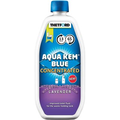 Thetford Aqua Kem Lavande 780ml - Liquide sanitaire - Publicité Thetford Aqua Kem Lavande 780ml - Liquide sanitaire - Publicité
