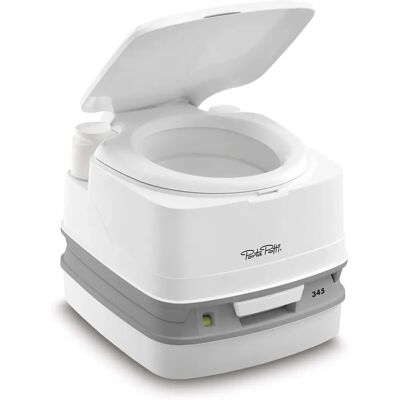 Thetford Porta Potti 345 Draagbaar Toilet - Wit-Grijs Thetford Porta Potti 345 Draagbaar Toilet - Wit-Grijs