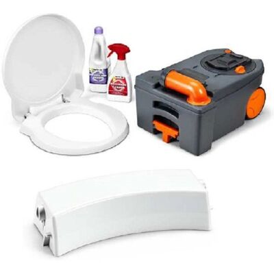 THETFORD C250/C260 Set di Pulizia con Maniglia e Ruote - Set per Toilette THETFORD C250/C260 Set di Pulizia con Maniglia e Ruote - Set per Toilette