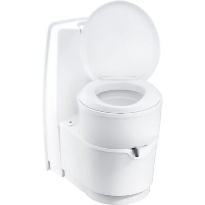 Inodoro de cassette compacto Thetford - Portátil, 18L de residuos, 9L de agua Inodoro de cassette compacto Thetford - Portátil, 18L de residuos, 9L de agua