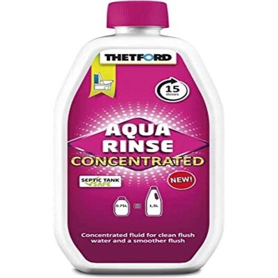 THETFORD Aqua Rinse Concentrado 0,75 l - Aditivo para Inodoro THETFORD Aqua Rinse Concentrado 0,75 l - Aditivo para Inodoro