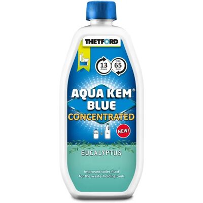 Thetford Aqua Kem Concentré Eucalyptus Blauw - Chemisch Toilettoevoegmiddel Thetford Aqua Kem Concentré Eucalyptus Blauw - Chemisch Toilettoevoegmiddel