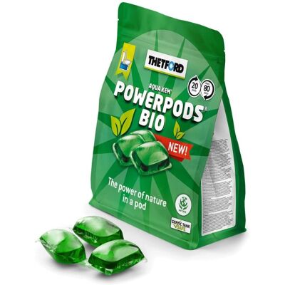 Thetford PowerPods Bio Ekologický přídavek do chemických toalet - 20 Pods Thetford PowerPods Bio Ekologický přídavek do chemických toalet - 20 Pods