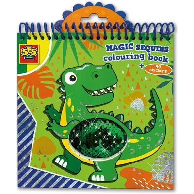 SES Creative Magische Sequins Malbuch - 15 Seiten - Unisex SES Creative Magische Sequins Malbuch - 15 Seiten - Unisex