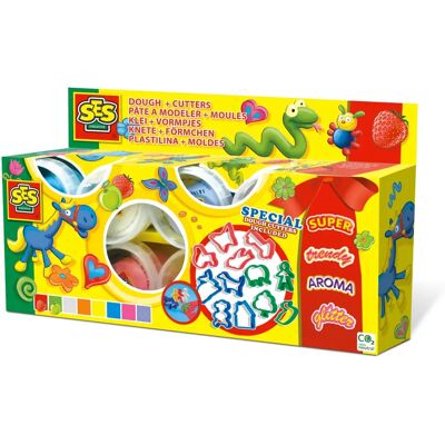 SES Creative Masa do modelowania - Wielokolorowa - 20 sztuk - Zabawka edukacyjna SES Creative Masa do modelowania - Wielokolorowa - 20 sztuk - Zabawka edukacyjna