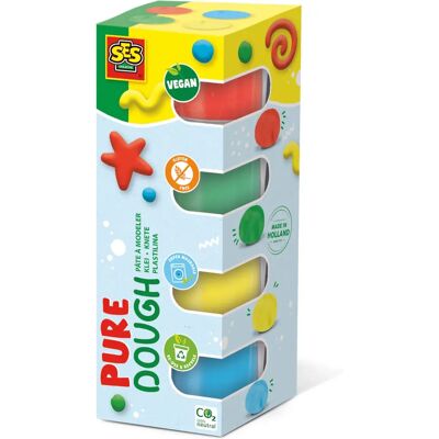 SES Creative Knetmasse - Mehrfarbig - 360g - Keramik & Modelliermassen SES Creative Knetmasse - Mehrfarbig - 360g - Keramik & Modelliermassen