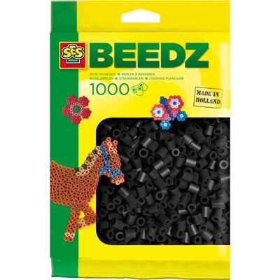 SES Creative Beedz Heißperlen - Schwarz - 1000 Stk - Perlen SES Creative Beedz Heißperlen - Schwarz - 1000 Stk - Perlen