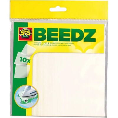 SES Creative Beedz Set mit 10 Bügelpapier - Kinderspass SES Creative Beedz Set mit 10 Bügelpapier - Kinderspass