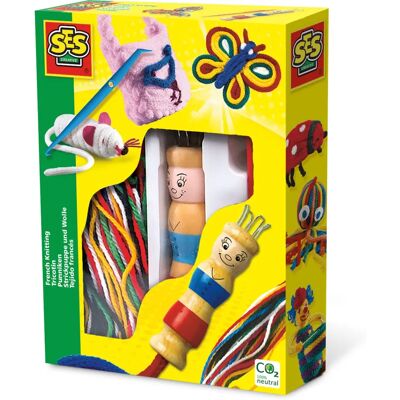 SES Creative Kinder-Französisch Strickset - Unisex - 5-12 Jahre SES Creative Kinder-Französisch Strickset - Unisex - 5-12 Jahre