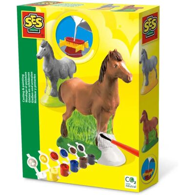 SES Creative Kinder-Horseguss- und Malset - Bastelset SES Creative Kinder-Horseguss- und Malset - Bastelset