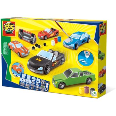 SES Creative Cars Casting & Painting Kit - Kids SES Creative Cars Casting & Painting Kit - Kids