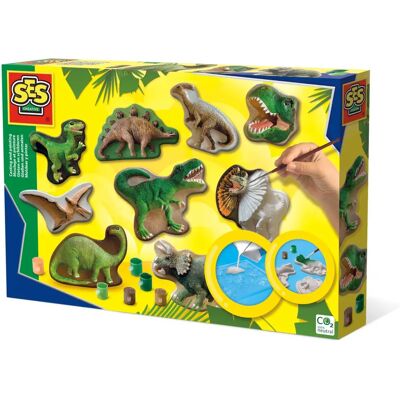 Sada na výrobu dinosaurů SES Creative - Vytvaruj a maluj - od 5 let Sada na výrobu dinosaurů SES Creative - Vytvaruj a maluj - od 5 let