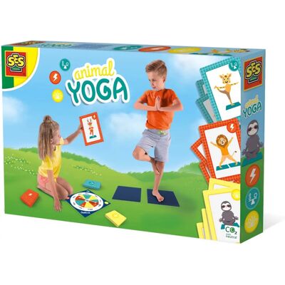 SES Creative Zwierzęta Joga - Gra karciana, Rozwija siłę i równowagę SES Creative Zwierzęta Joga - Gra karciana, Rozwija siłę i równowagę