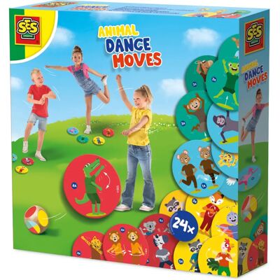 SES Creative Animal Dance Moves Card Game - Card Game SES Creative Animal Dance Moves Card Game - Card Game